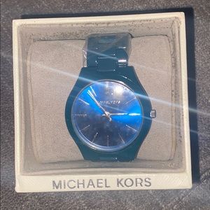 Michael Kors teal watch